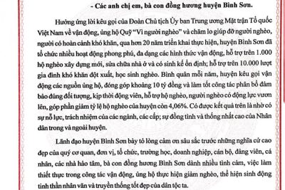 Tuyên truyền, vận động đóng góp, ủng hộ Quỹ ”Vì người nghèo” năm 2023