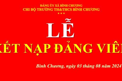 Lễ Kết nạp đảng viên